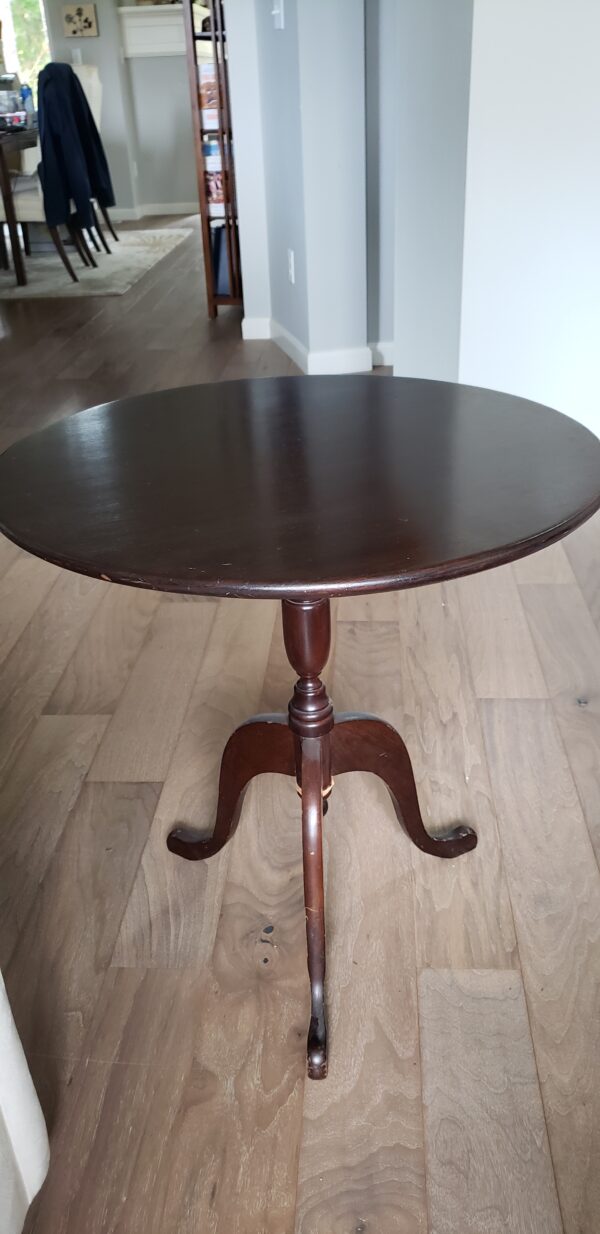 Stickley Fayetteville Syracuse Queen Anne Mahogany Folding Tea Table - Image 2