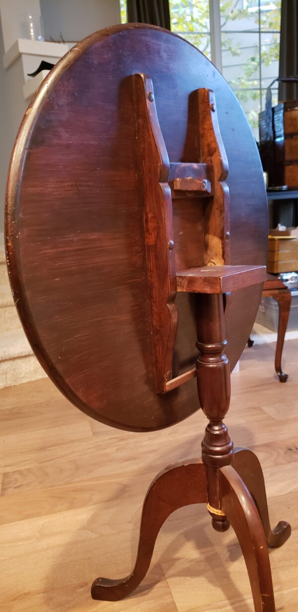 Stickley Fayetteville Syracuse Queen Anne Mahogany Folding Tea Table - Image 4
